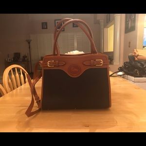 Dooney & Bourke all leather satchel, like new